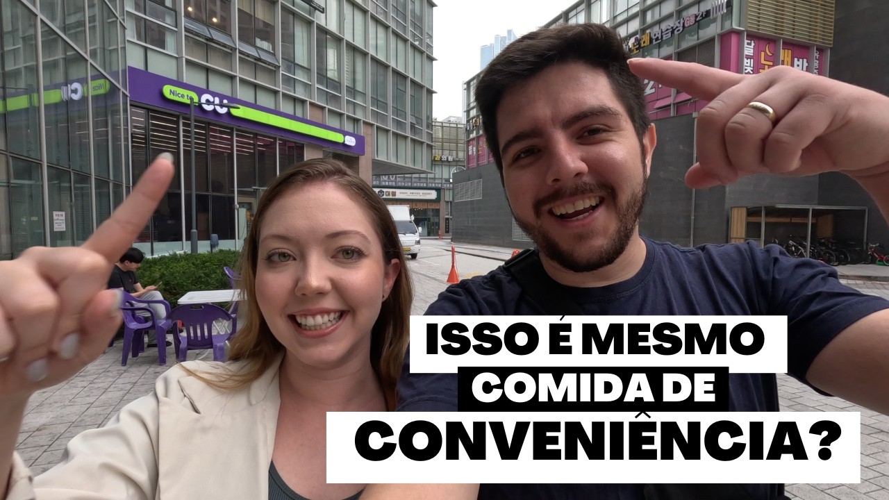 Comendo comidas da conveniência Coreana por 24h