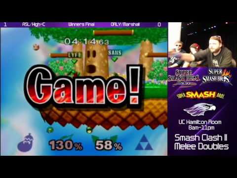 [WW SC II] Winners Finals WIT|ORLY/Marshall vs. High-C/ASL - Melee Doubles