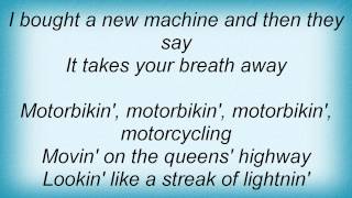 Billy Idol - Motorbikin&#39; Lyrics