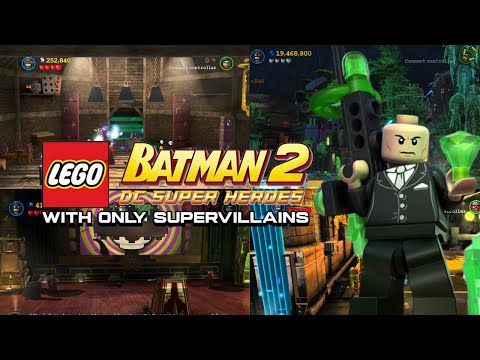 Can You Beat Lego Batman 2 Using Only Supervillains?