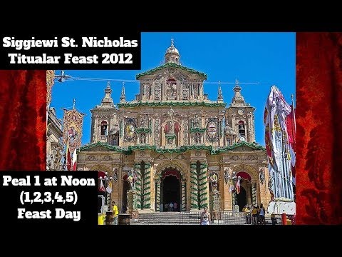 Mota 1 f'12:00pm (2012 - 1,2,3,4,5) - Siġġiewi San Nikola - Festa Titulari - 3/5 Qniepen