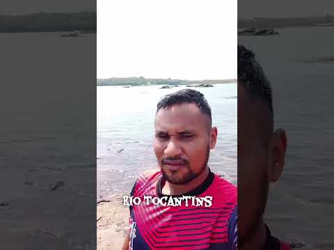 no final de semana no rio Tocantins#rio#tocantinópolis#tocantins.