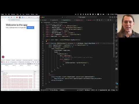 Code Connect: Lofi Beats & Chat Questions (astro, tRPC, b2b template)