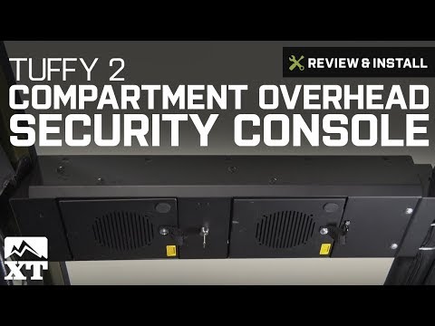 Jeep Wrangler Tuffy 2 Compartment Overhead Security Console (1987-2002 YJ, TJ) Review & Install
