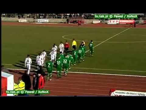 tv.nsk.pl 2011-11-12 Resovia Rzeszów - MKS Świt Nowy Dwór Mazowiecki 4-1 (4-0) skrót bramki