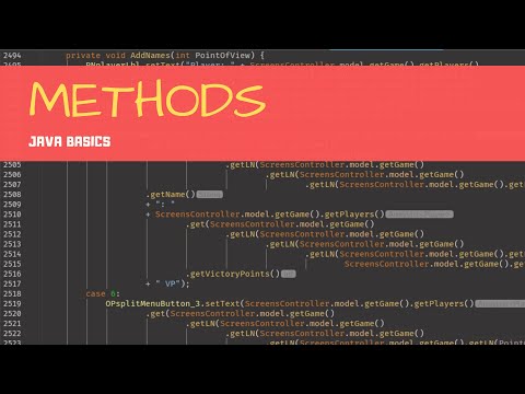 Java Methods Part 2 Method Overloading