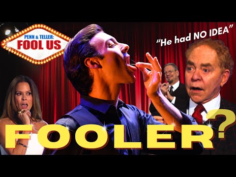 TELLER FOOLED by HIS OWN Magic Trick? // Piero Venesia on Penn & Teller Fool Us Premiere