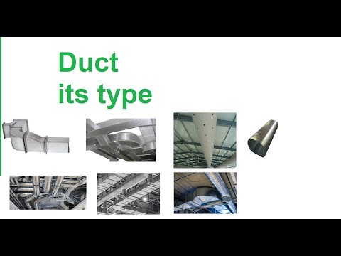 Duct - types of duct