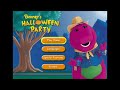 Opening To Barney S Halloween Party 2003 DVD Columbia Tristar Print