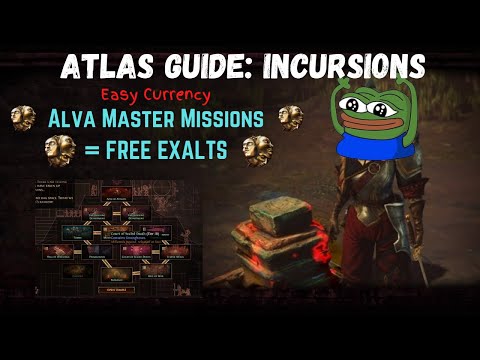 [3.15] Atlas Guide - Glennach Cairns INCURSIONS, Convert your Alva Missions into EXALTS easily