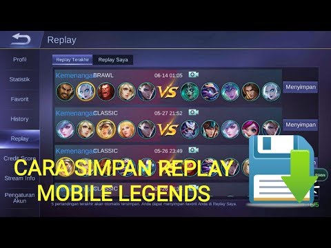 Cara Simpan Replay Mobile Legend Ke Galery Tanpa Menggunakan Aplikasi Kaskus