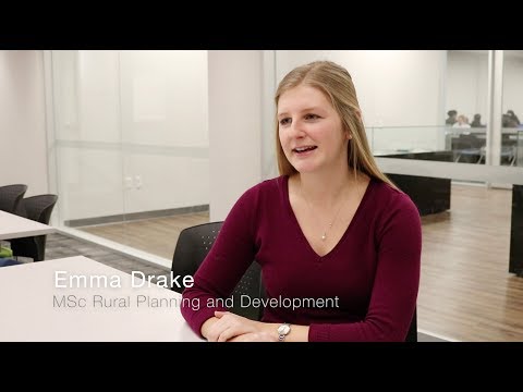 University of Guelph Graduate Student Emma Drake (MSc, Rural Planning & Development)