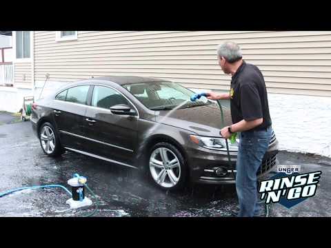 How to Use the Unger Professional Rinse 'n' Go Car Washing System