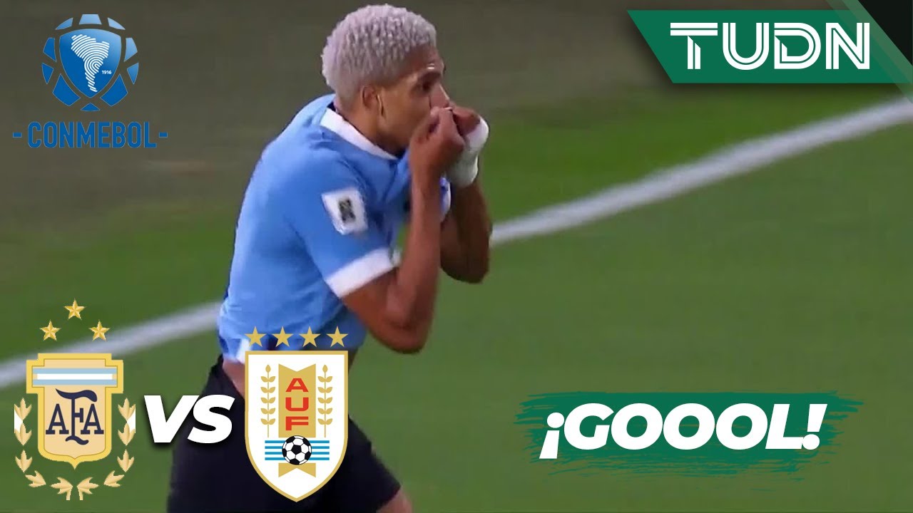 URUGUAY GOAL! Araújo SCORES | Argentina 0-1 Uruguay | CONMEBOL-2023 Qualifiers