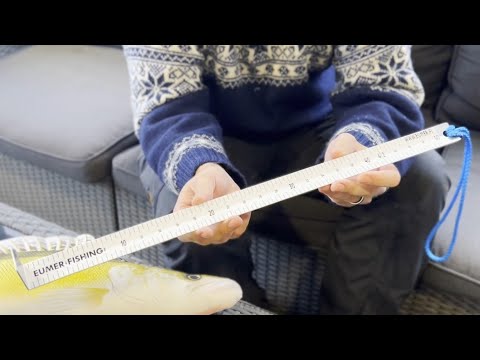 Tuote-esittely - Jää/kalamitta - Jään paksuuden mittaaminen - Kalan pituuden mittaaminen