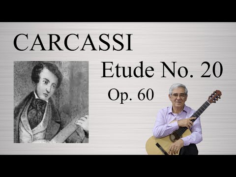 Edson Lopes plays Etude, Op. 60, Nr 20 by Matteo Carcassi