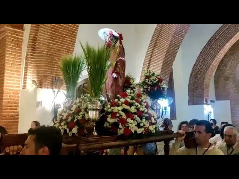 Romería de la Santa Bendita 2022 - Subida calle Real y llegada a la iglesia (Snta Eufemia - Córdoba)