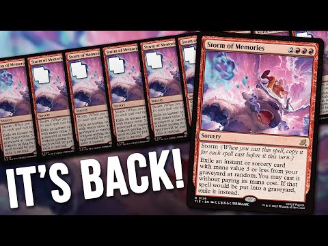 STORM OF MEMORIES RETURNS! Ruby Storm (No Reserved List) Budget Legacy | Magic: The Gathering MTG