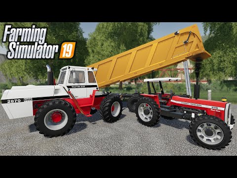 Case Traction King, Massey 296, & Trans 70 Preview! | Farming Simulator 19