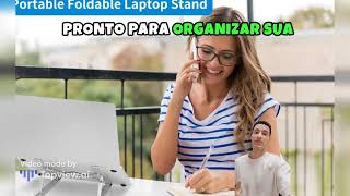 SUPORTE PARA NOTBOOK  a solução perfeita para uma postura saudável e produtividade!