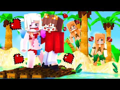 ARLEQUINA DE BIQUINI RESGATOU O RAFAEU DA ILHA DAS MENINAS SELVAGENS E ELE RECOMPENSOU COM BEIJOS