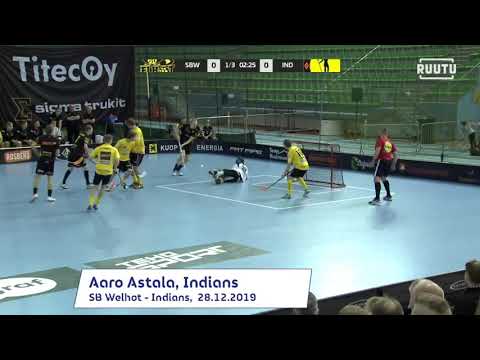 Aaro Astala brutaalissa vireessä: 8 tehopistettä liigaottelussa