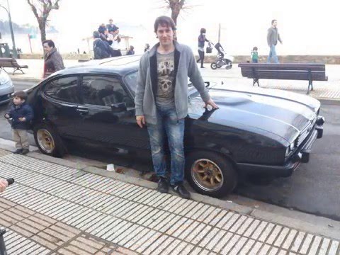 Instalar montar cinturones traseros en coche clásico Ford Capri 1980
