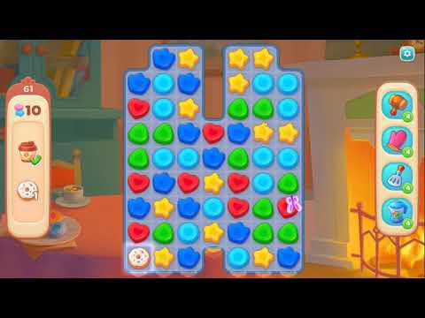 Tasty Makeover Level 61 - NO BOOSTERS GAMEPLAY + STORY 👱‍♀️😺 | SKILLGAMING ✔️