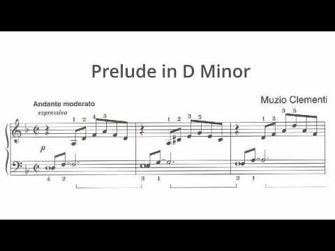 Clementi - Prelude in D Minor