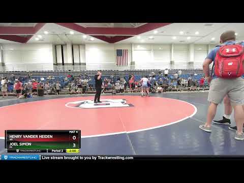 220 Lbs Champ. Round 1 - Henry Vander Heiden, WI Vs Joel Simon, MI 6fb0