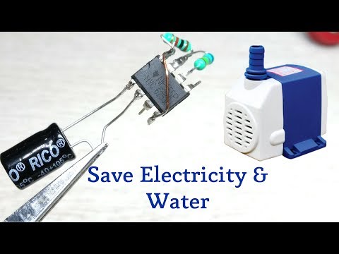 Awesome idea with water cooler pump Video