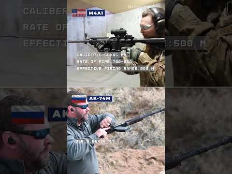 The iconic battle — M4A1 versus AK-74M. Pick your side! 🎯