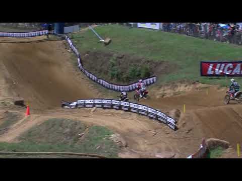 2019 Budds Creek National - 250 Moto 1 RJ Hampshire battles