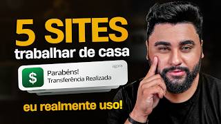 5 sites que eu uso para ganhar dinheiro em casa pela internet!