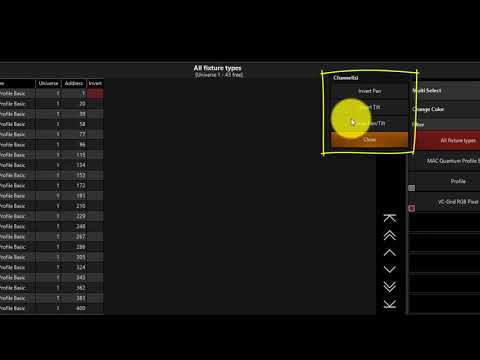 2.11 Inverting Pan and Tilt in the Patch