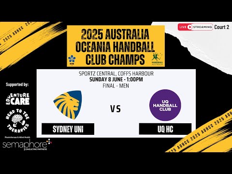 2025 AOHCC Men - Final - Sydney Uni vs UQ HC