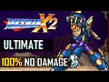Megaman X2 ULTIMATE ARMOR 100 No Damage Completion Run