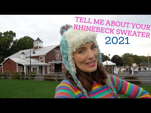Kristy Glass Knits: TELL ME ABOUT YOUR RHINEBECK SWEATER 2021