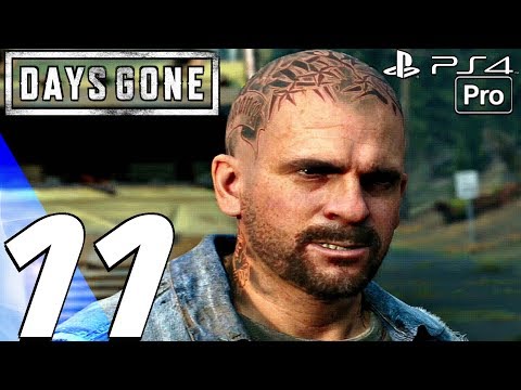 DAYS GONE - Gameplay Walkthrough Part 11 - Red Riley & Sherman's Camp (PS4 PRO)