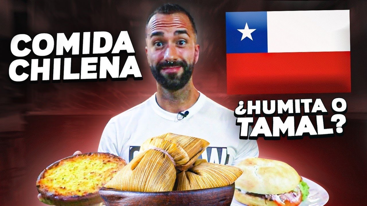 🇨🇱 Probando COMIDA TÍPICA CHILENA por PRIMERA VEZ en ESPAÑA ** Increible HUMITA**