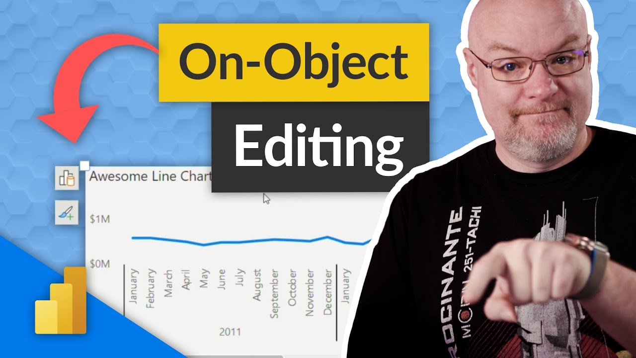 3 tips for the new On-Object editing of a Power BI visual