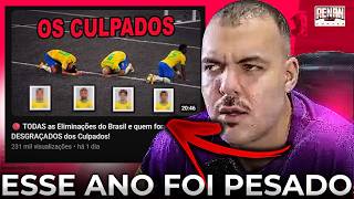 RENANPLAY REAGE A  TODAS as Eliminações do Brasil e quem foram os DESGRAÇADOS dos Culpados!