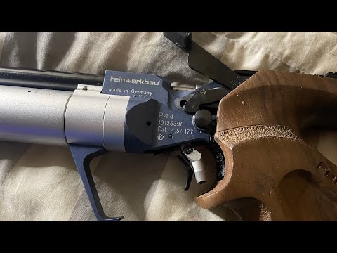 Review Final pistola Feinwerkbau P44 P10 metre Target Pistol PCP Pre Charged Pneumatic Olimpic