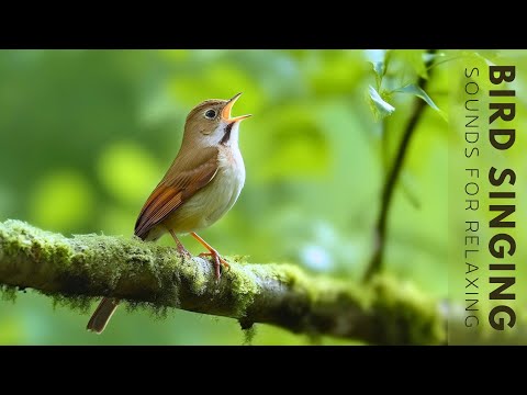 Nightingale Singing - The Best Bird Song in the World, Happy and Positive Nature Sounds