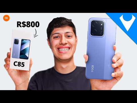 It's here! POCO C85 with LOTS OF BATTERY, the CHEAPEST from XIAOMI! IS IT WORTH IT? UNBOXING