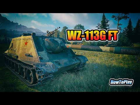 WZ-113G FT - 7 Frags 9.6K Damage - To Slow Fly! - World Of Tanks