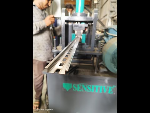 MCB Channel Roll Forming Machine - Sensitive Engitech Pvt. Ltd.