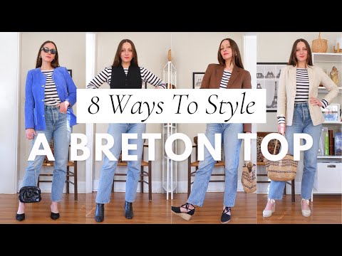 8 Ways To Style Breton Stripes & Jeans