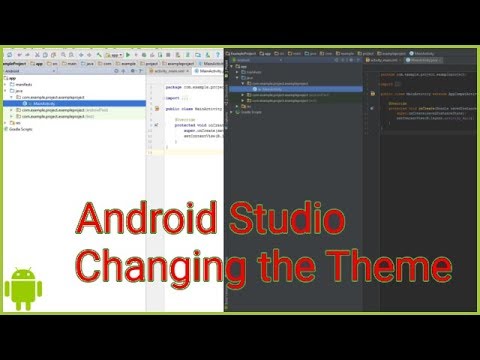 How to Change the Theme in Android Studio