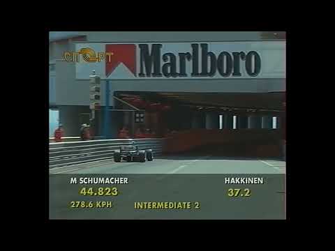 1999 Monaco GP - Hakkinen snatches pole from Schumacher